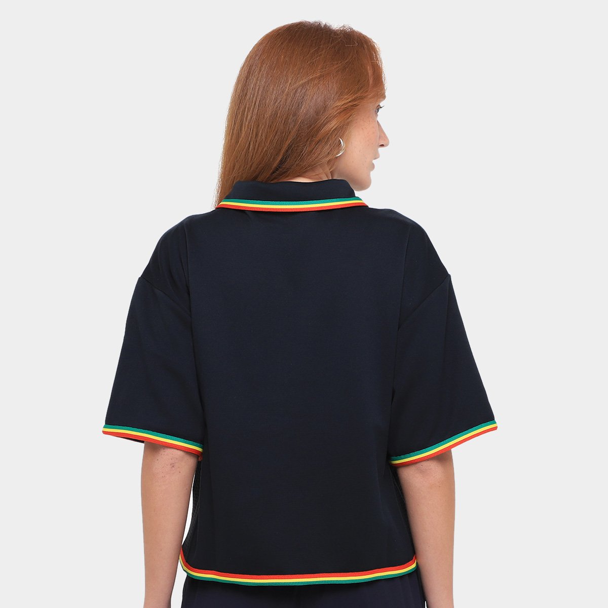 Camiseta Converse Daily Paper Cropped Feminina - Tam: GG - 1