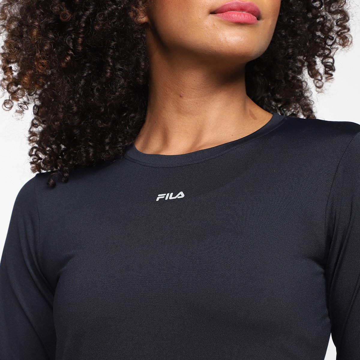 Camiseta Fila Sun Protect Breezy Manga Longa Feminina - Tam: G - 2