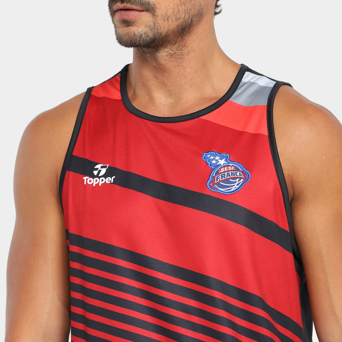 Regata Franca 23 Topper Aquecimento Masculina - Tam: P - 2