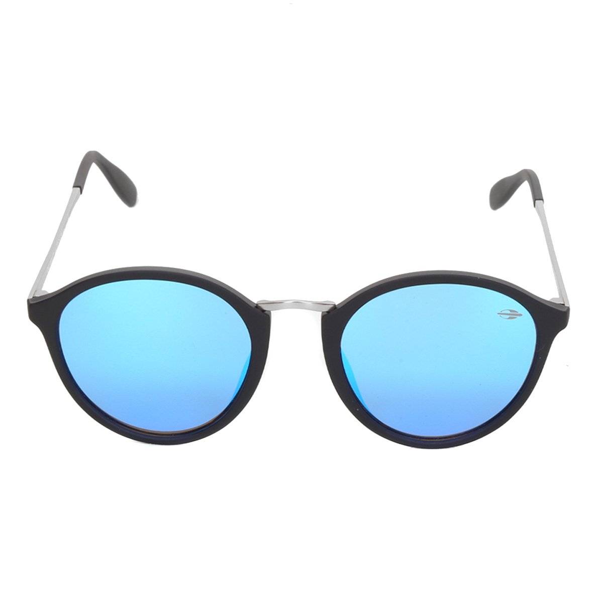 Óculos De Sol Mormaii Cali Preto Fosco Lente Revo Azul