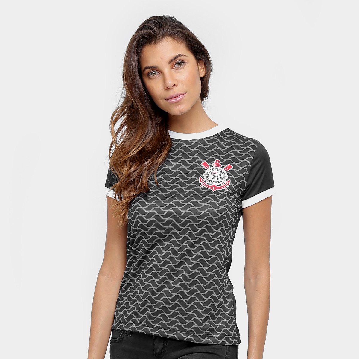 Camisa Corinthians Libertados Feminina