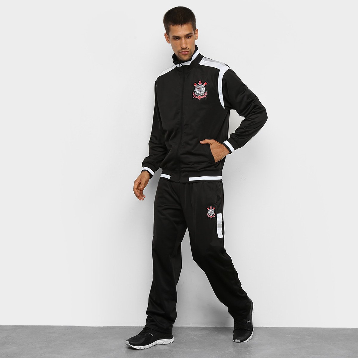 Agasalho Corinthians Trilobal Masculino