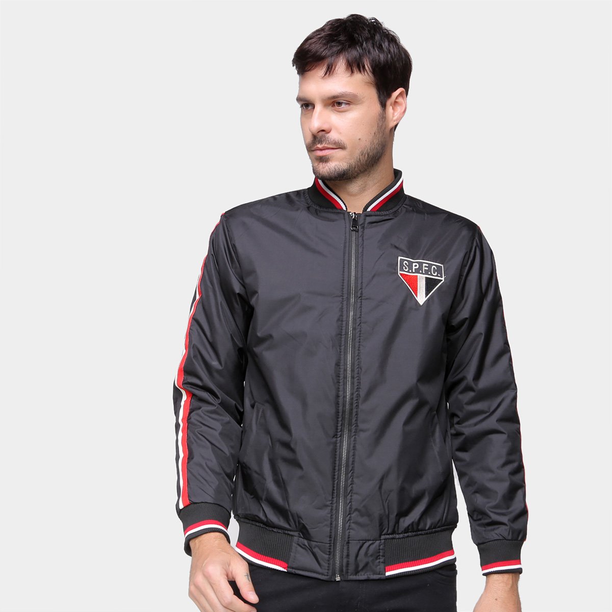 Jaqueta São Paulo Bomber Vintage Masculina