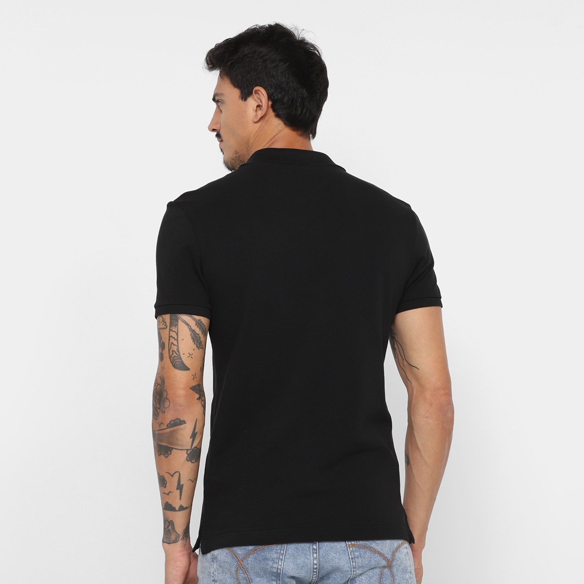 Camisa Polo Lacoste Slim Fit Piquet Masculina - Tam: P - 1