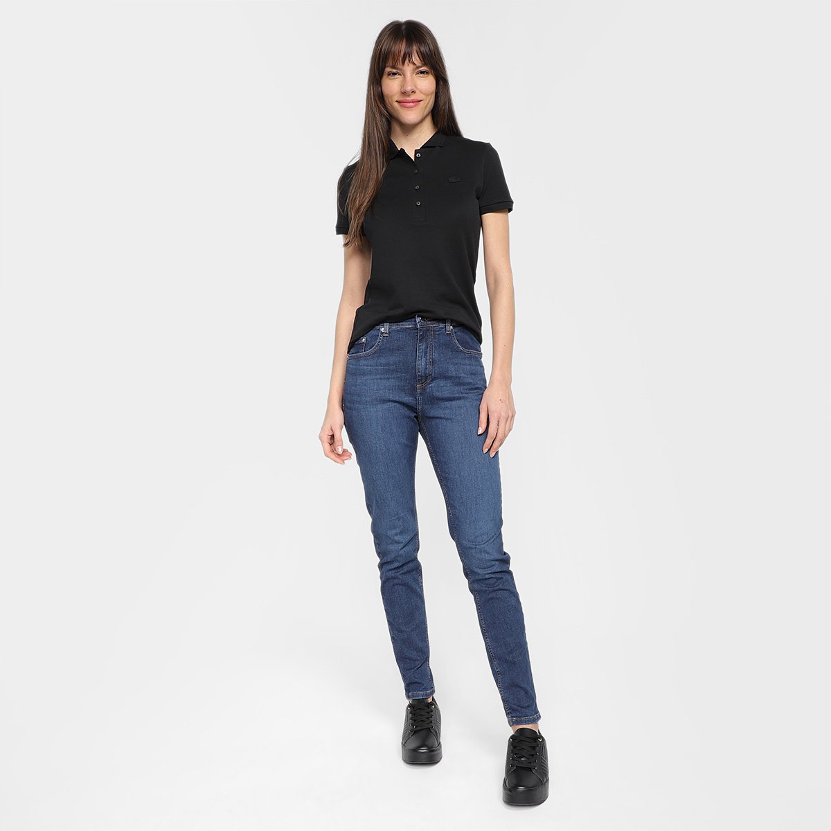 Camisa Polo Lacoste Feminina - Tam: GG - 3