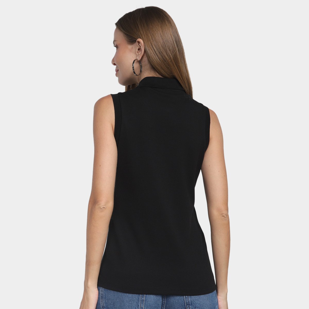 Camisa Polo Lacoste Regata Feminina - Tam: 42 - 1