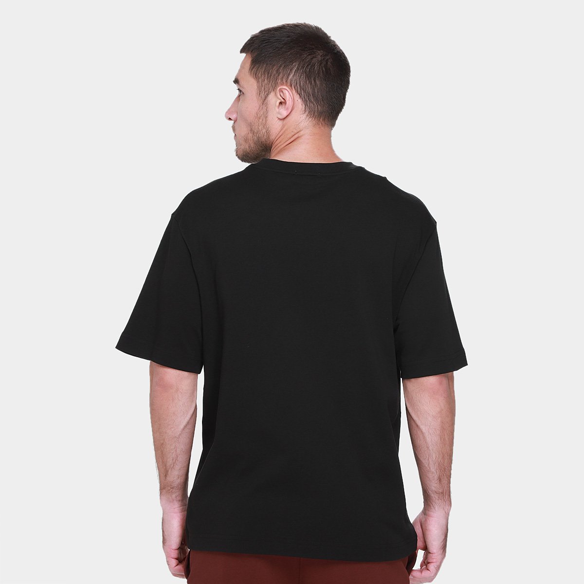 Camiseta Lacoste  Emblema Crocodilo  Masculina - Tam: GG - 1
