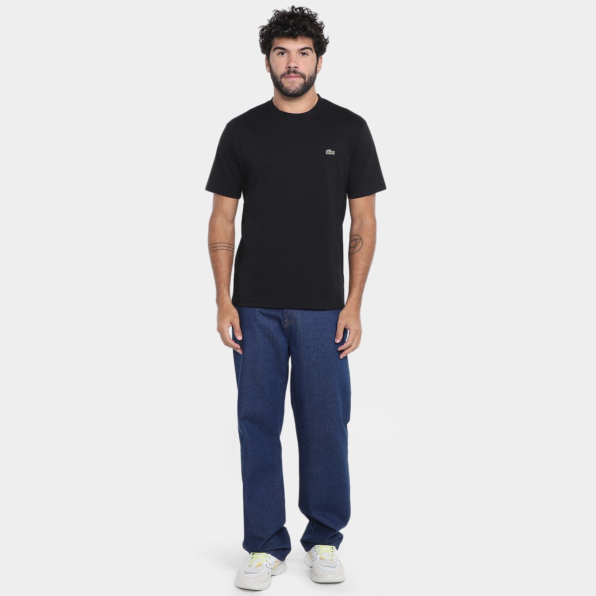 Camiseta Lacoste Clássica Masculina - Tam: P - 3