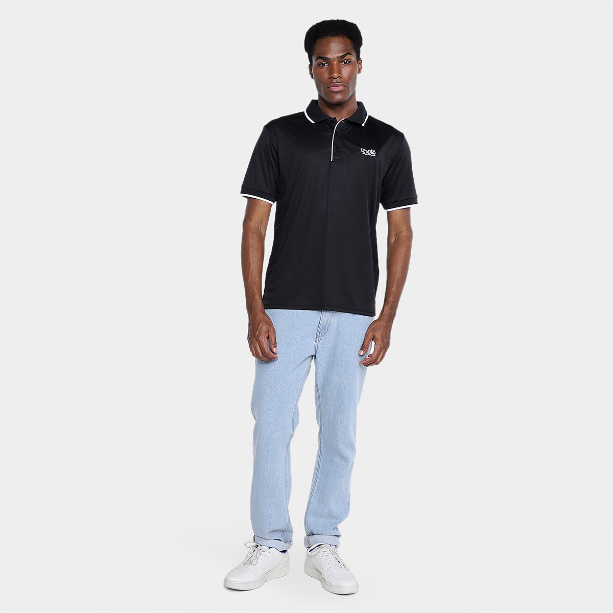 Camisa Polo Red Nose Casual Masculina - Tam: M - 3