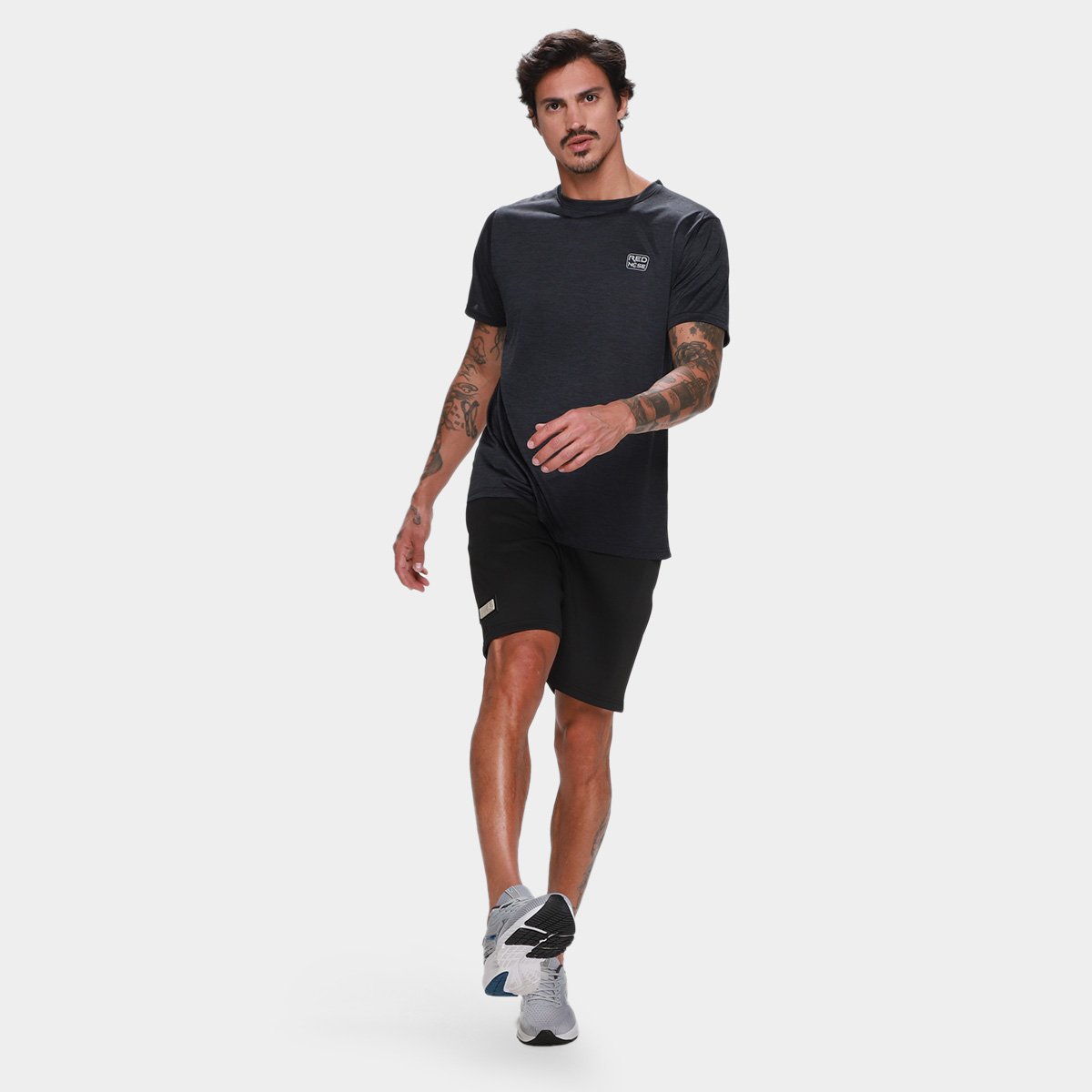 Bermuda Red Nose Helanca Masculina - Tam: P - 4