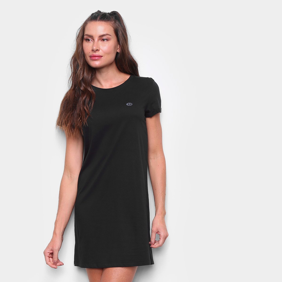 Vestido Rip Curl Curto Camisetão Essentials Dress