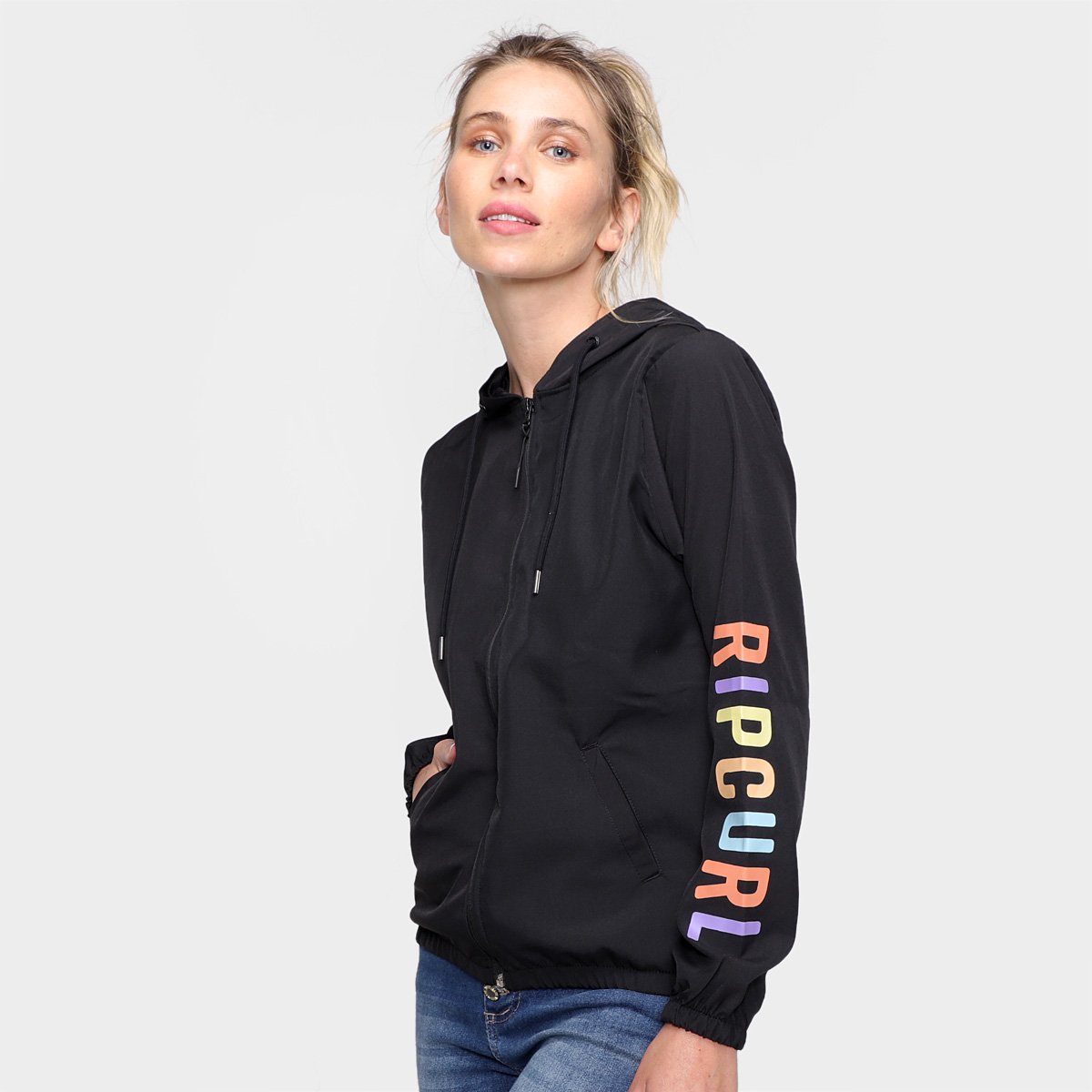 Jaqueta Rip Curl Salty Logo Jkt Feminina