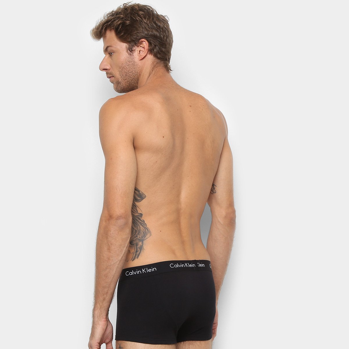 Kit Cueca Calvin Klein Trunk Low Rise 4 Peças - Tam: G - 2