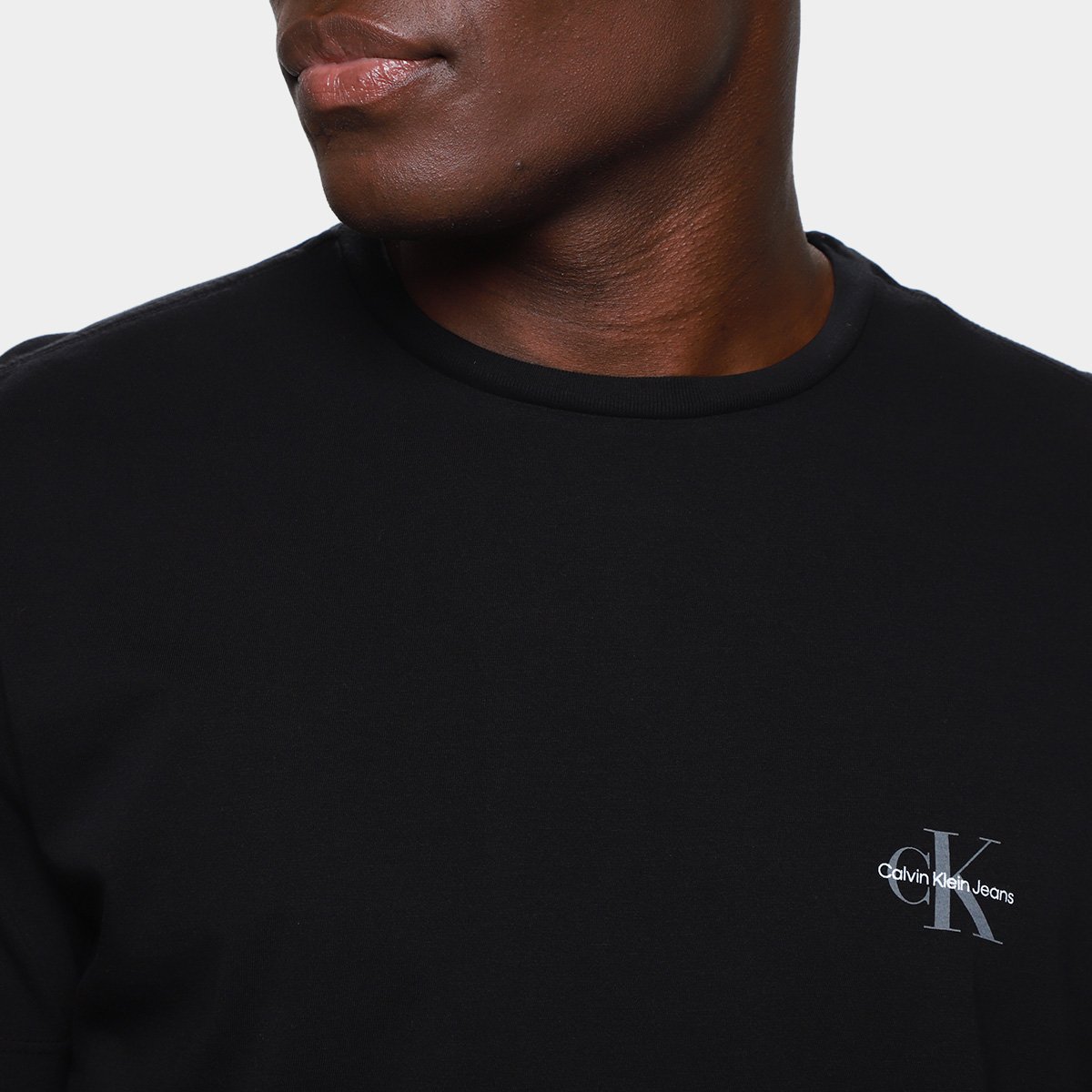 Camiseta Calvin Klein Jeans Casual Masculina - Tam: GG - 2