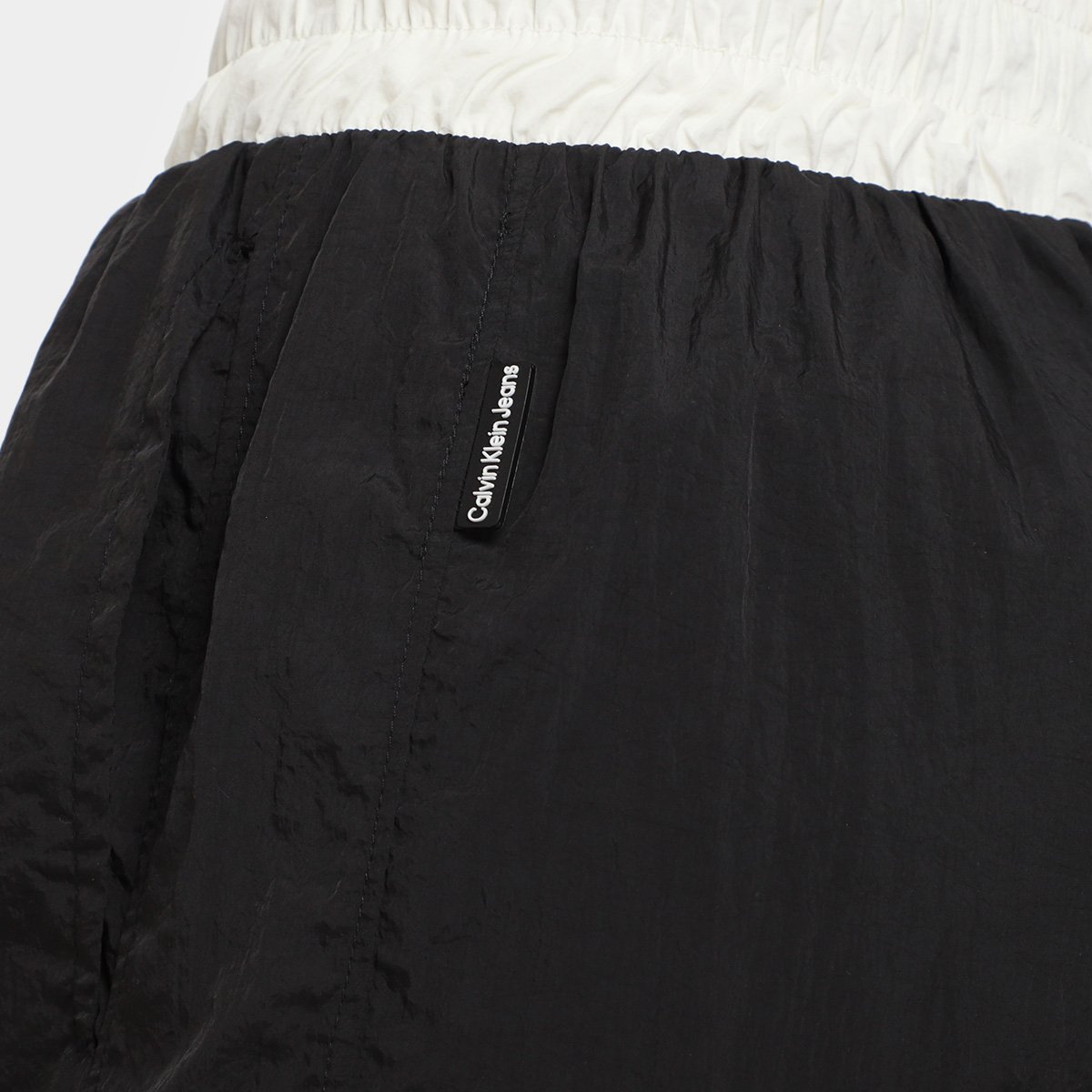 Calça Calvin Klein Bicolor Nylon Feminina - Tam: 38 - 4