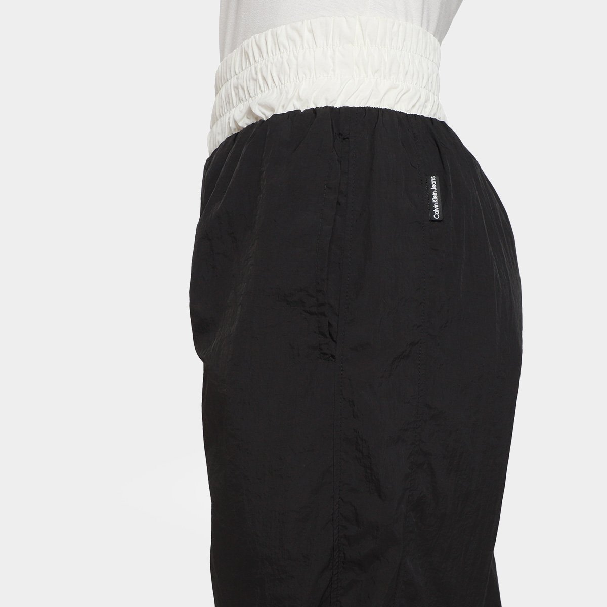 Calça Calvin Klein Bicolor Nylon Feminina - Tam: 38 - 5