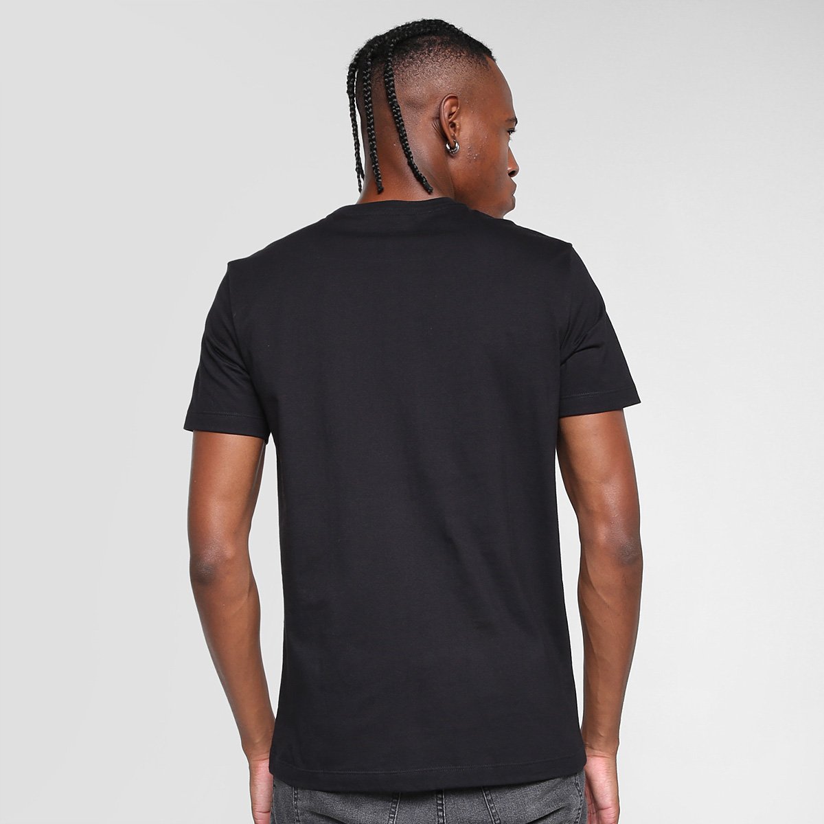 Camiseta Calvin Klein Básica Meia Malha Masculina - Tam: P - 1