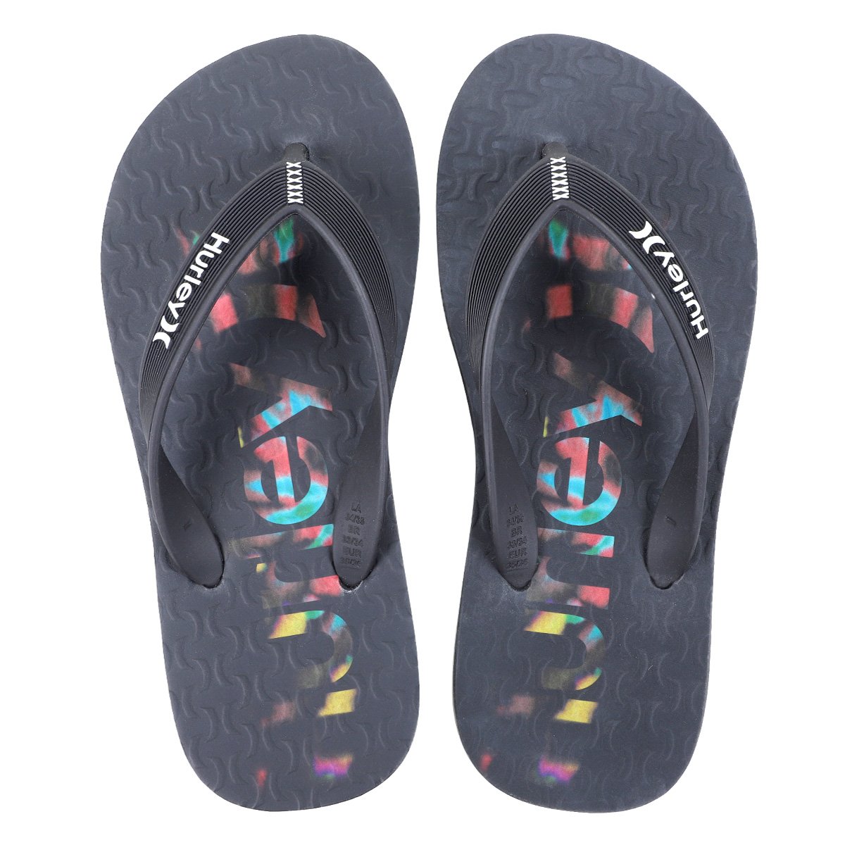 Chinelo Hurley Rainbow Masculino