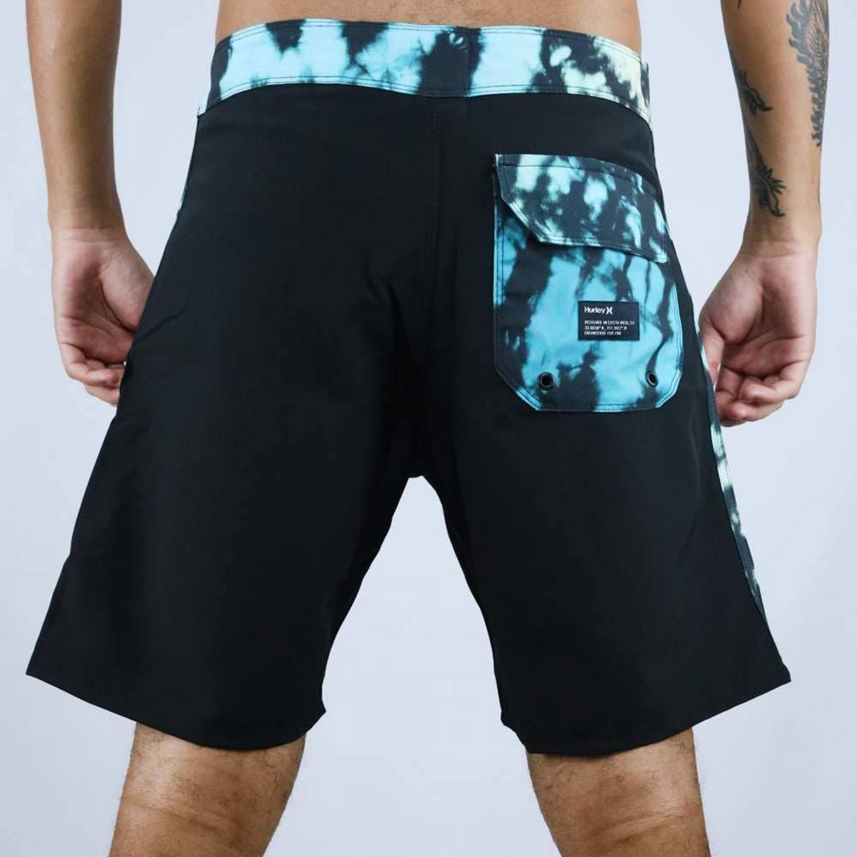 Bermuda Hurley Fusion Stripes HYBM010058 Masculino - Tam: 42 - 2