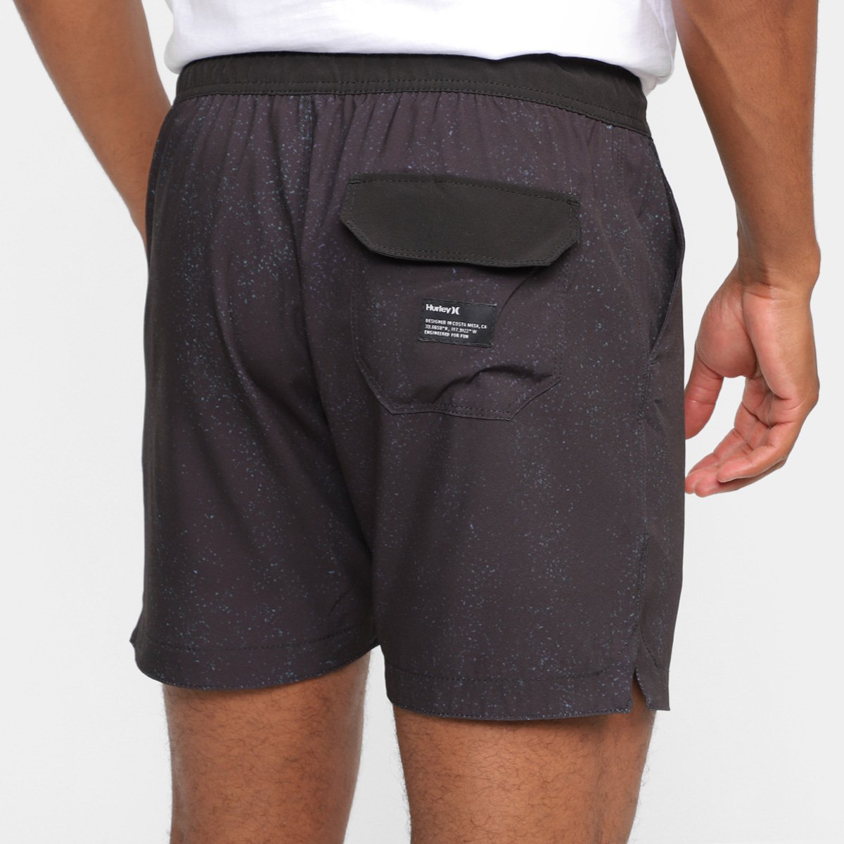 Bermuda Hurley Elástico Galaxy Masculina - Tam: P - 1