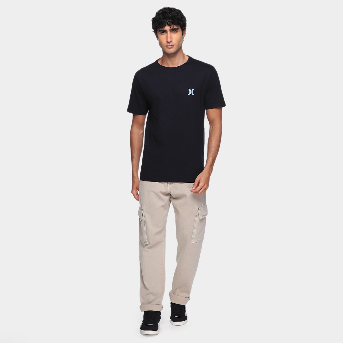 Camiseta Hurley O&O Relevo Masculina - Tam: GG - 3