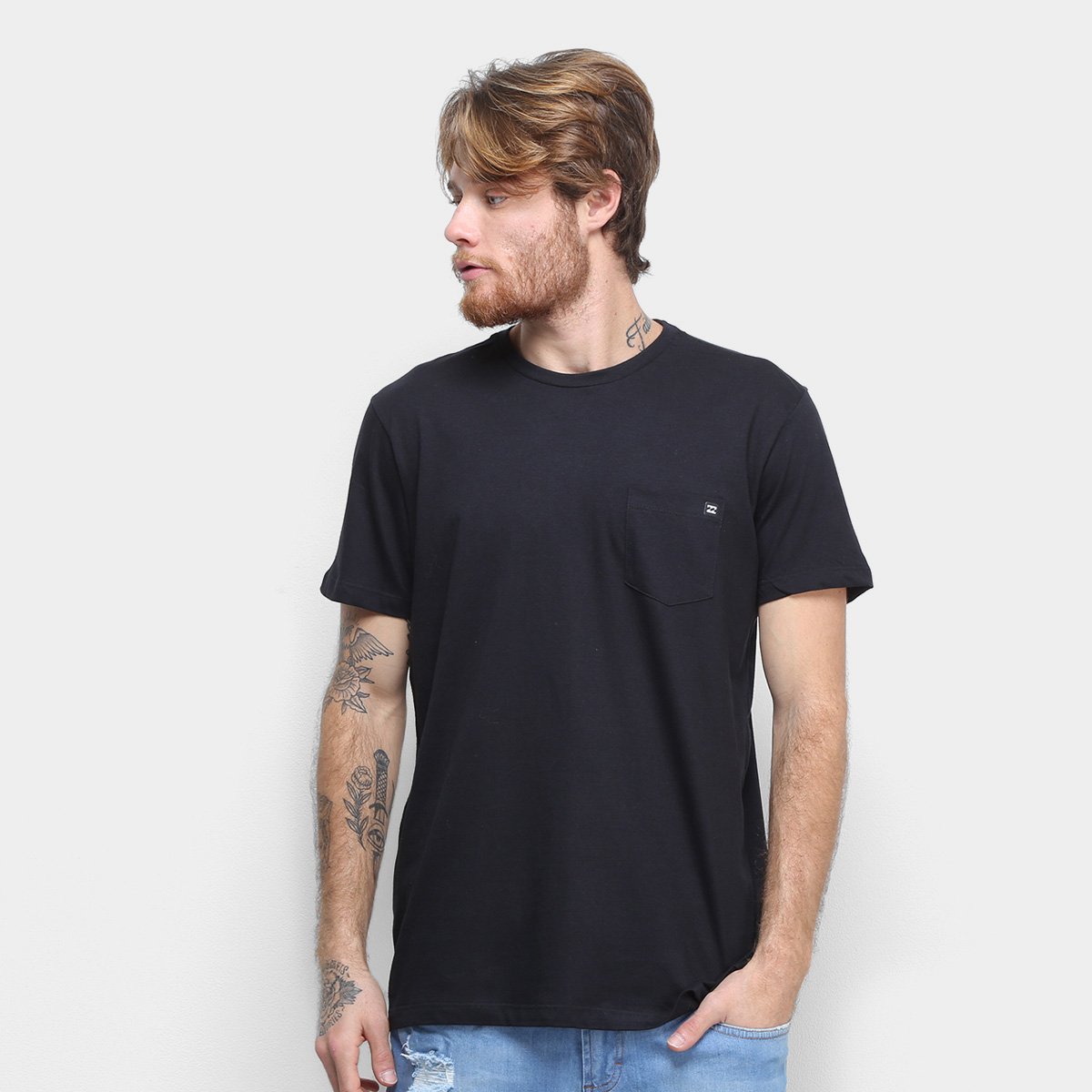 Camiseta Billabong Simple Basic Masculina
