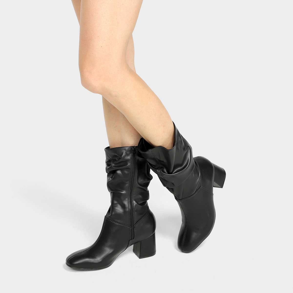 Bota Slouchy Cano Longo Beira Rio Feminina - Tam: 34 - 1