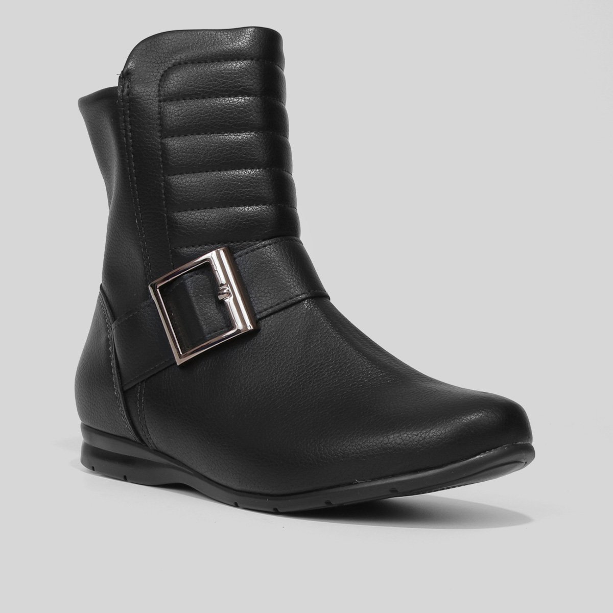 Bota Cano Médio Beira Rio Fivela Feminina - Tam: 36 - 1