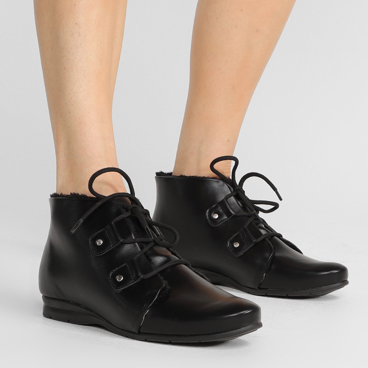 Ankle Boot Beira Rio Elástico Feminina - Tam: 34 - 1