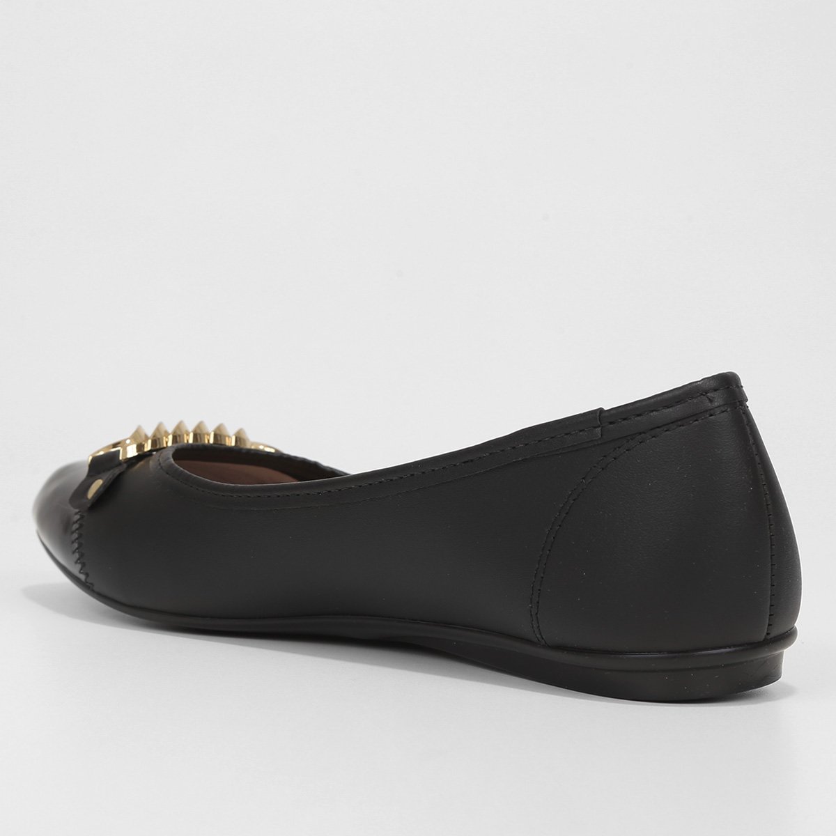 Sapatilha Feminina Beira Rio Aplique Metal Feminina - Tam: 35 - 4