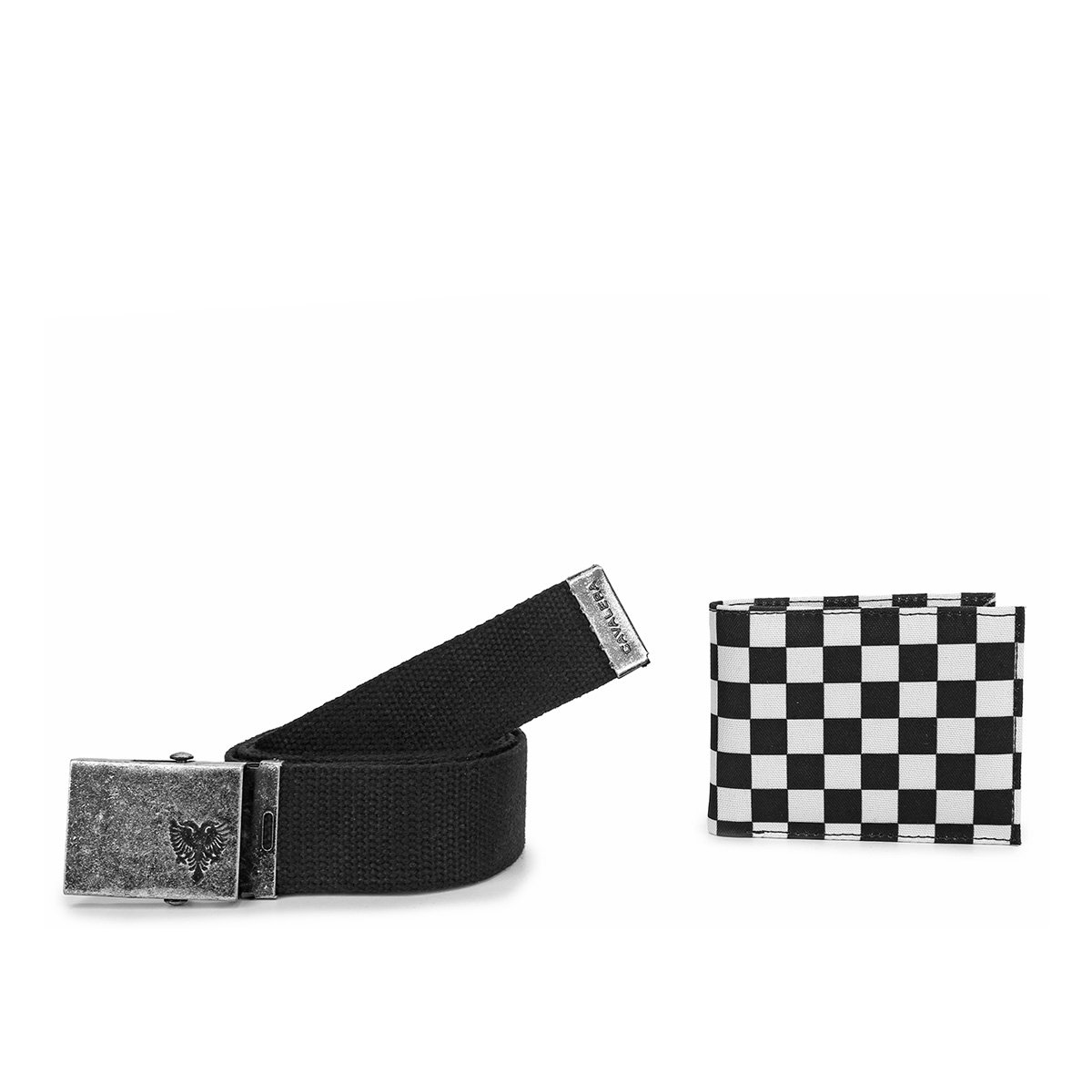 Kit Cavalera Cinto e Carteira Masculino