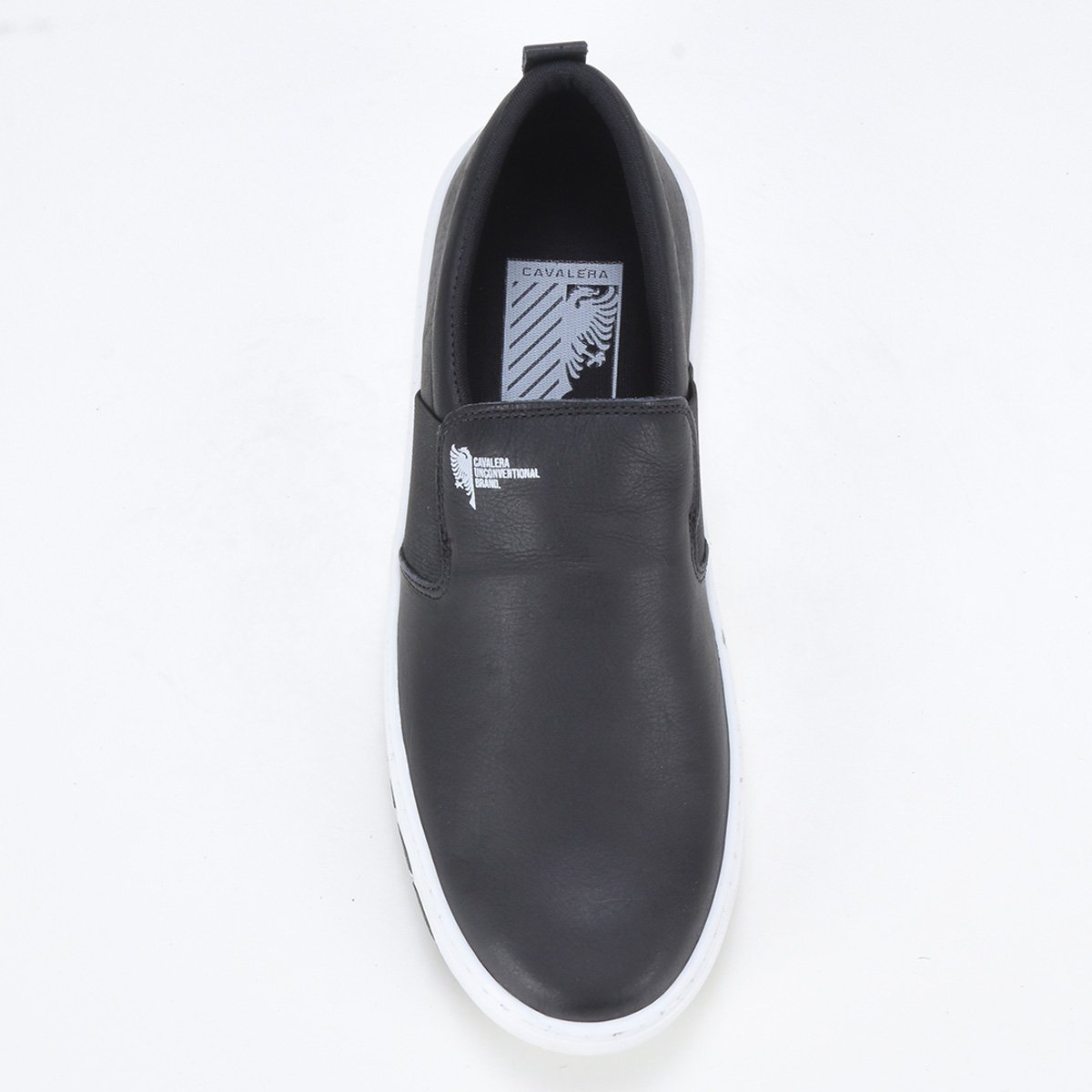 Tênis Couro Cavalera Slip On Elástico Masculino - Tam: 37 - 3