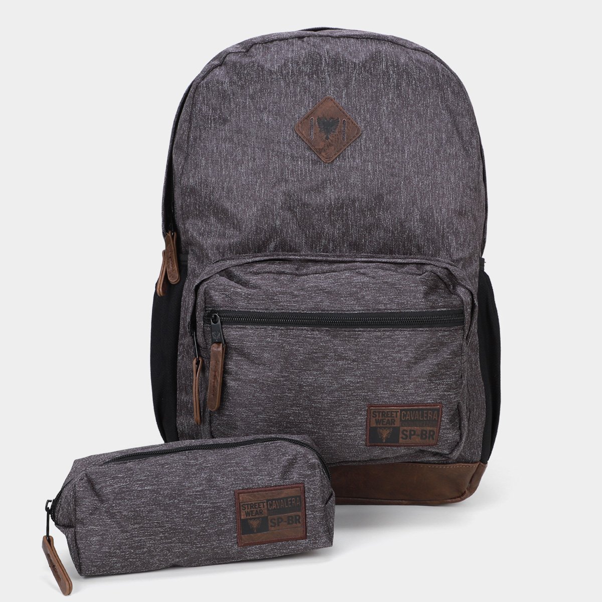 Kit Mochila C/ Estojo Cavalera - 2