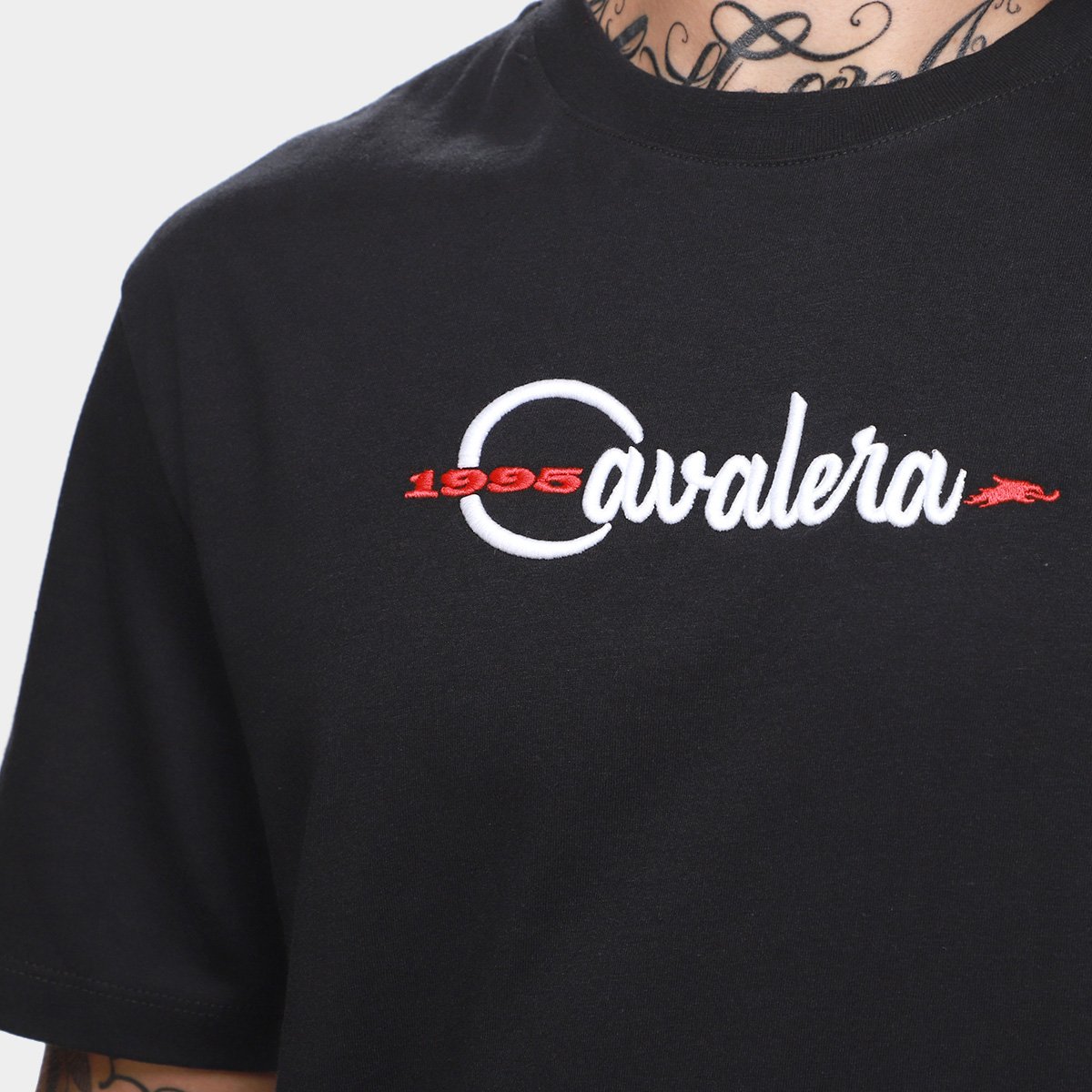 Camiseta Cavalera Comfort Retrô Masculina - Tam: P - 2