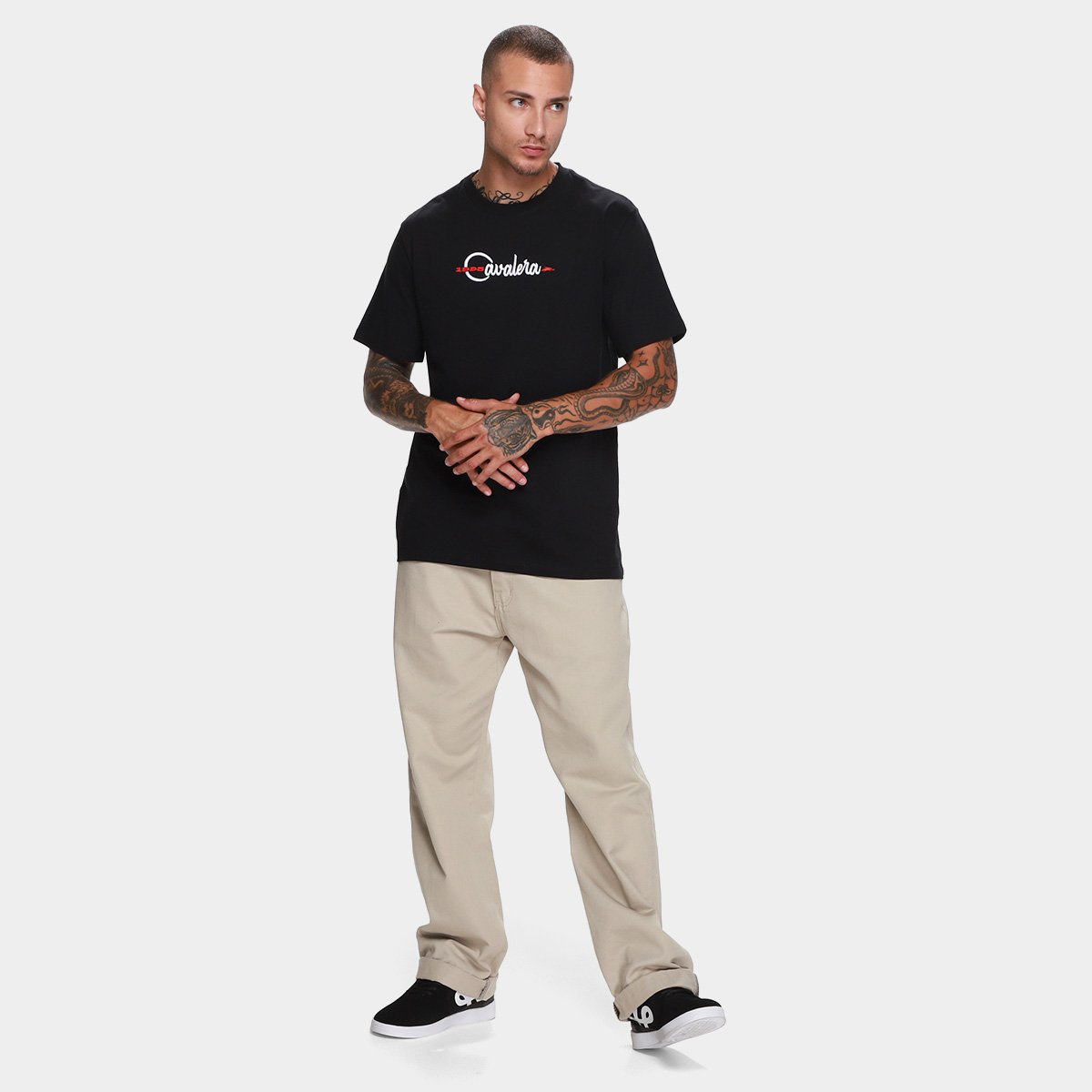 Camiseta Cavalera Comfort Retrô Masculina - Tam: P - 3