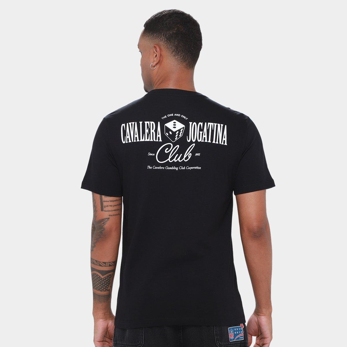 Camiseta Cavalera Comfort Jogatina Club Masculina - Tam: P - 1