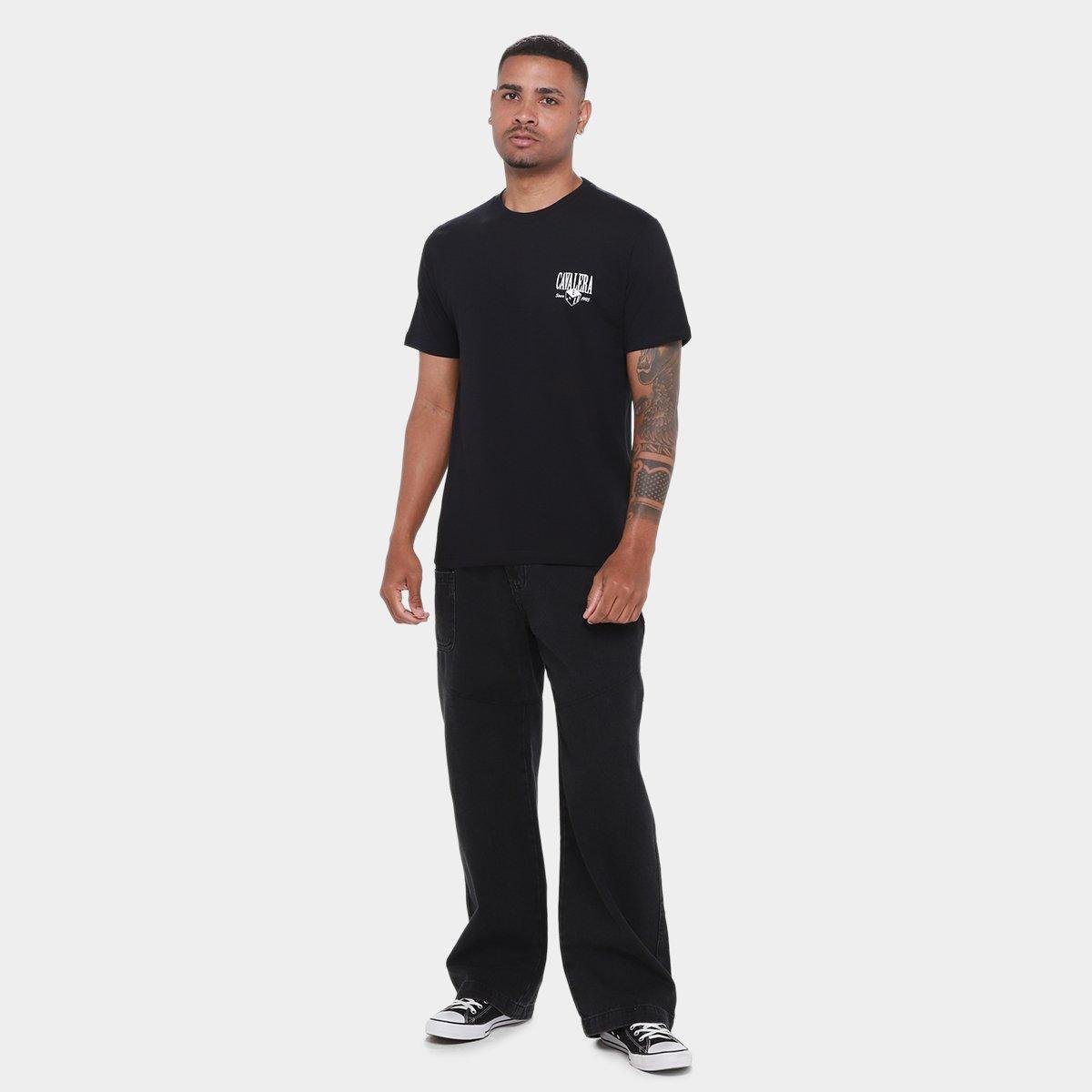 Camiseta Cavalera Comfort Jogatina Club Masculina - Tam: P - 3