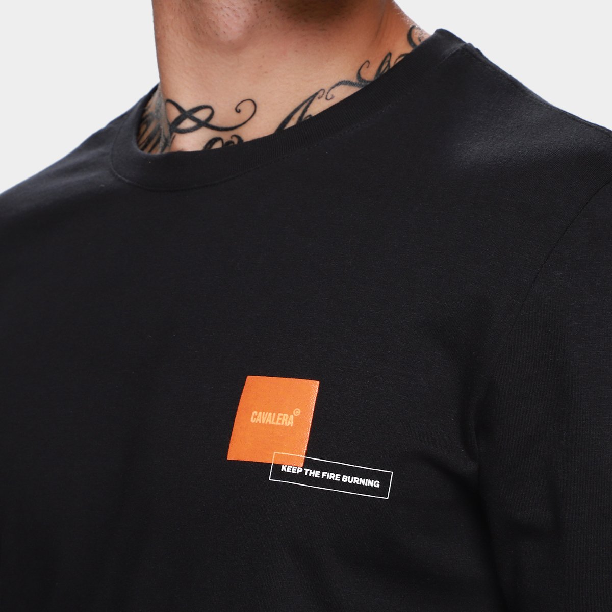 Camiseta Cavalera Indie Rectangle Square Masculina - Tam: P - 2
