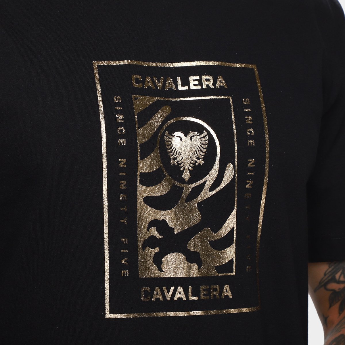 Camiseta Cavalera Indie Eagle Card Masculina - Tam: P - 2