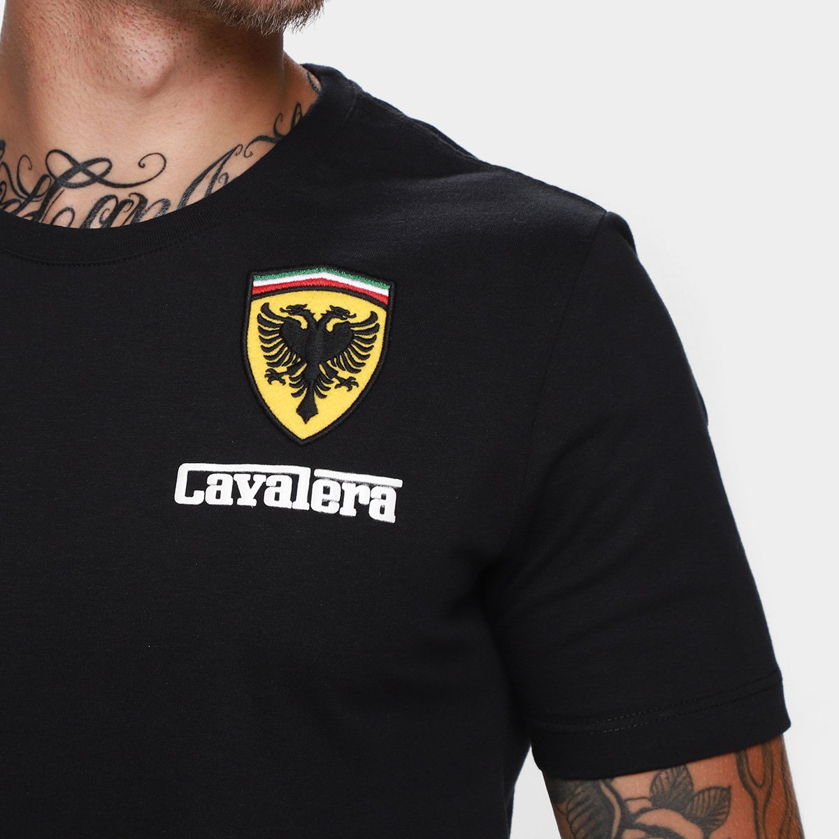 Camiseta Cavalera Indie Ferrari Masculina - Tam: P - 2