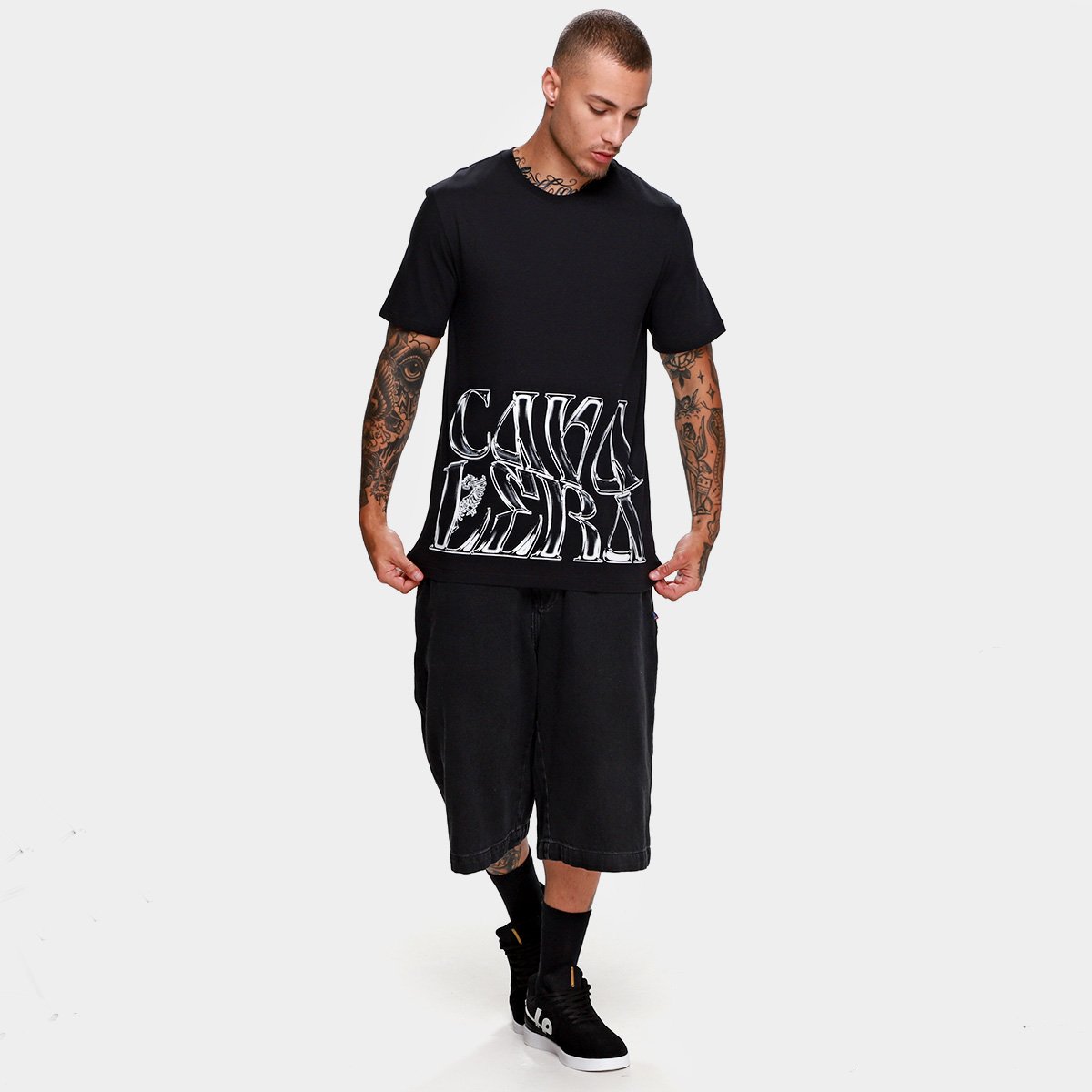 Camiseta Cavalera Indie Glass Masculina - Tam: P - 3