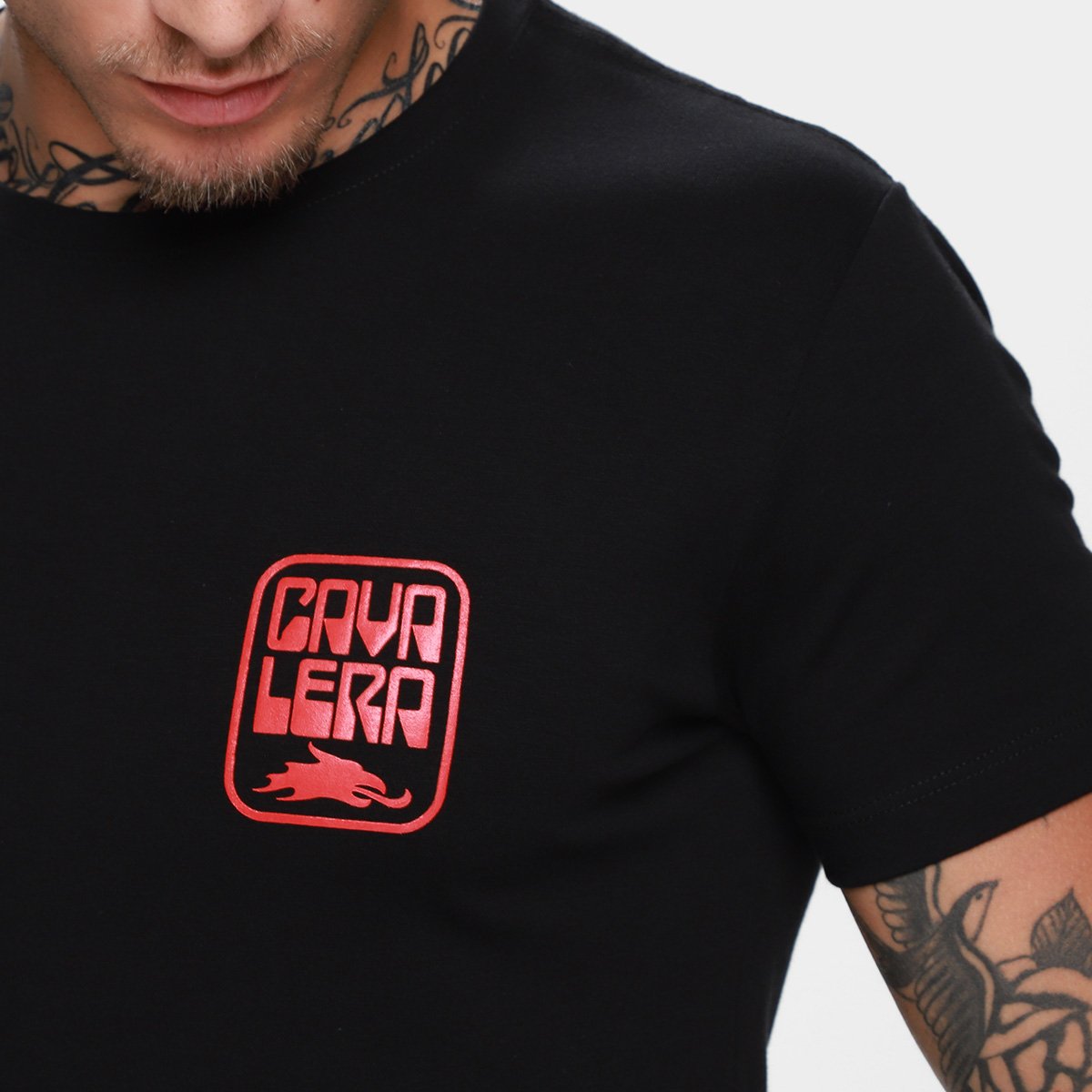 Camiseta Cavalera Slim Relief Masculina - Tam: M - 2