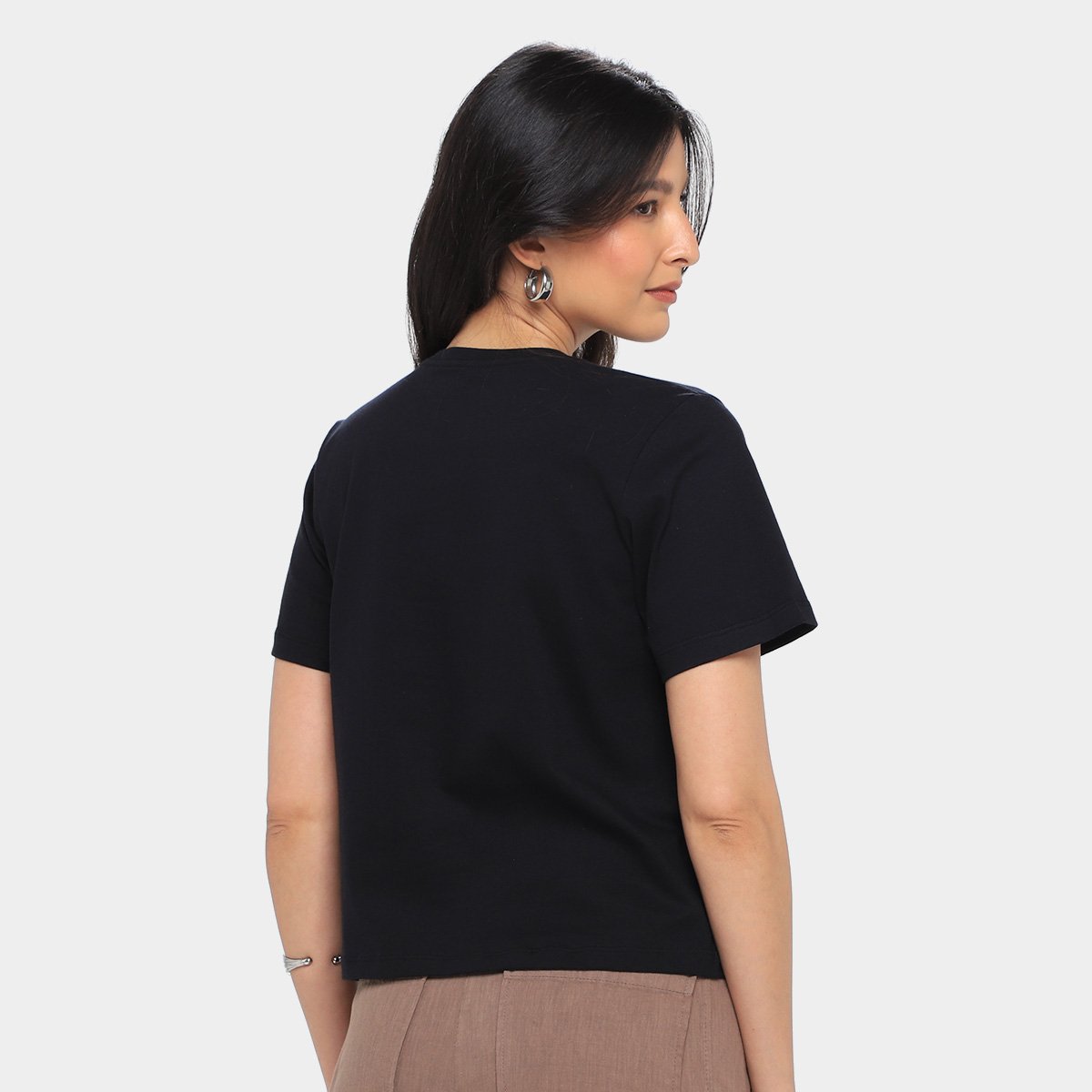 Camiseta Cavalera Folded Milena Feminina - Tam: P - 1