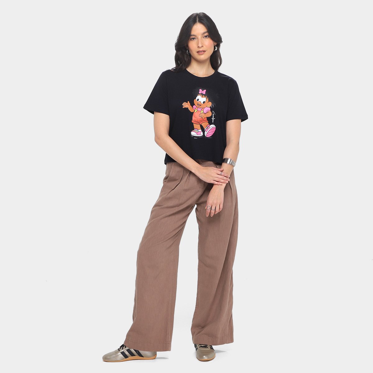 Camiseta Cavalera Folded Milena Feminina - Tam: P - 3
