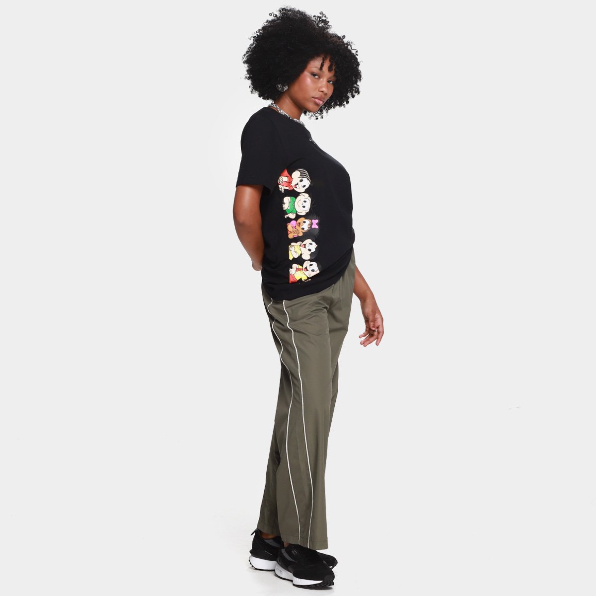 Camiseta Cavalera Indie Turma Da Mônica Feminina - Tam: P - 3