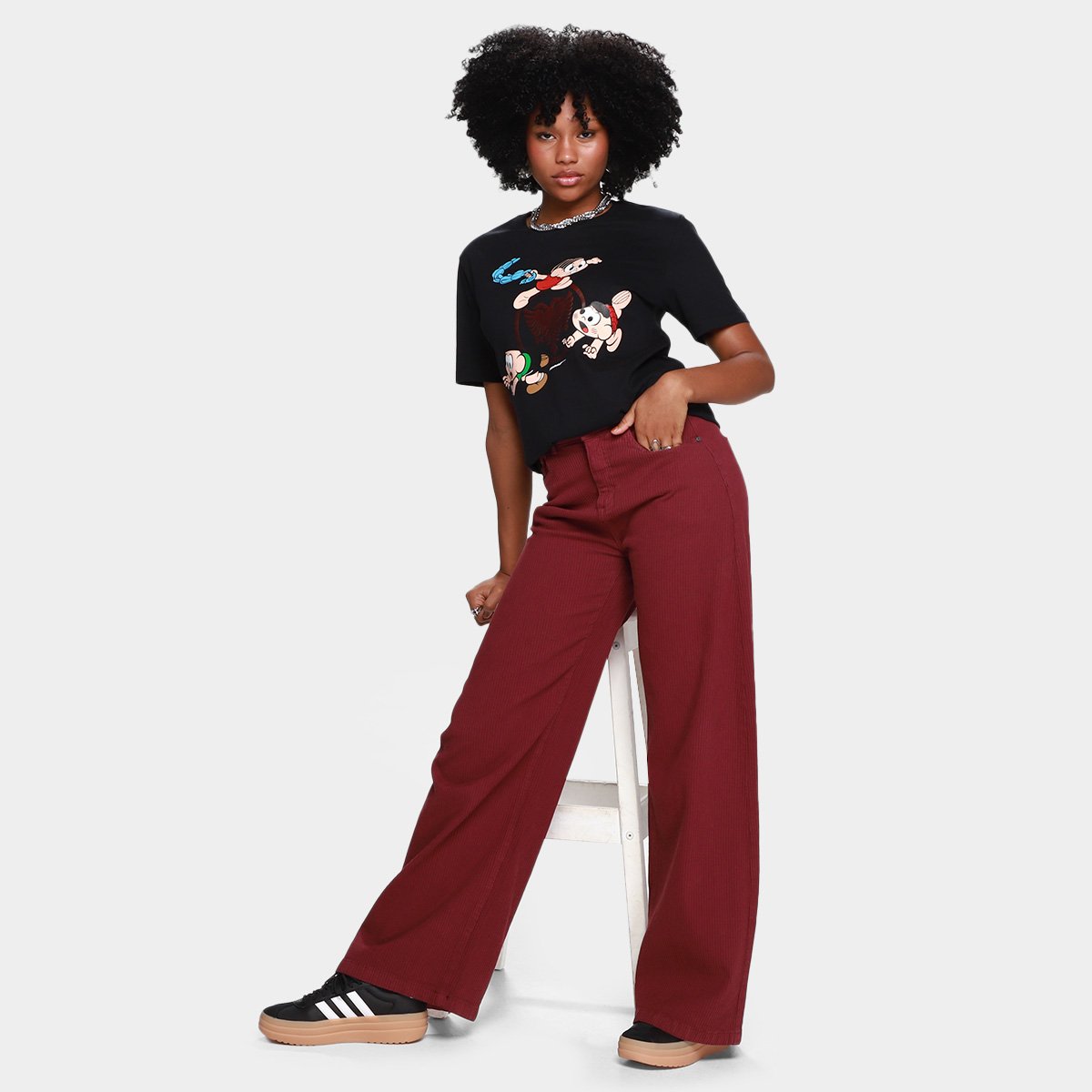 Camiseta Cavalera Indie Trio E Águia Feminina - Tam: P - 3