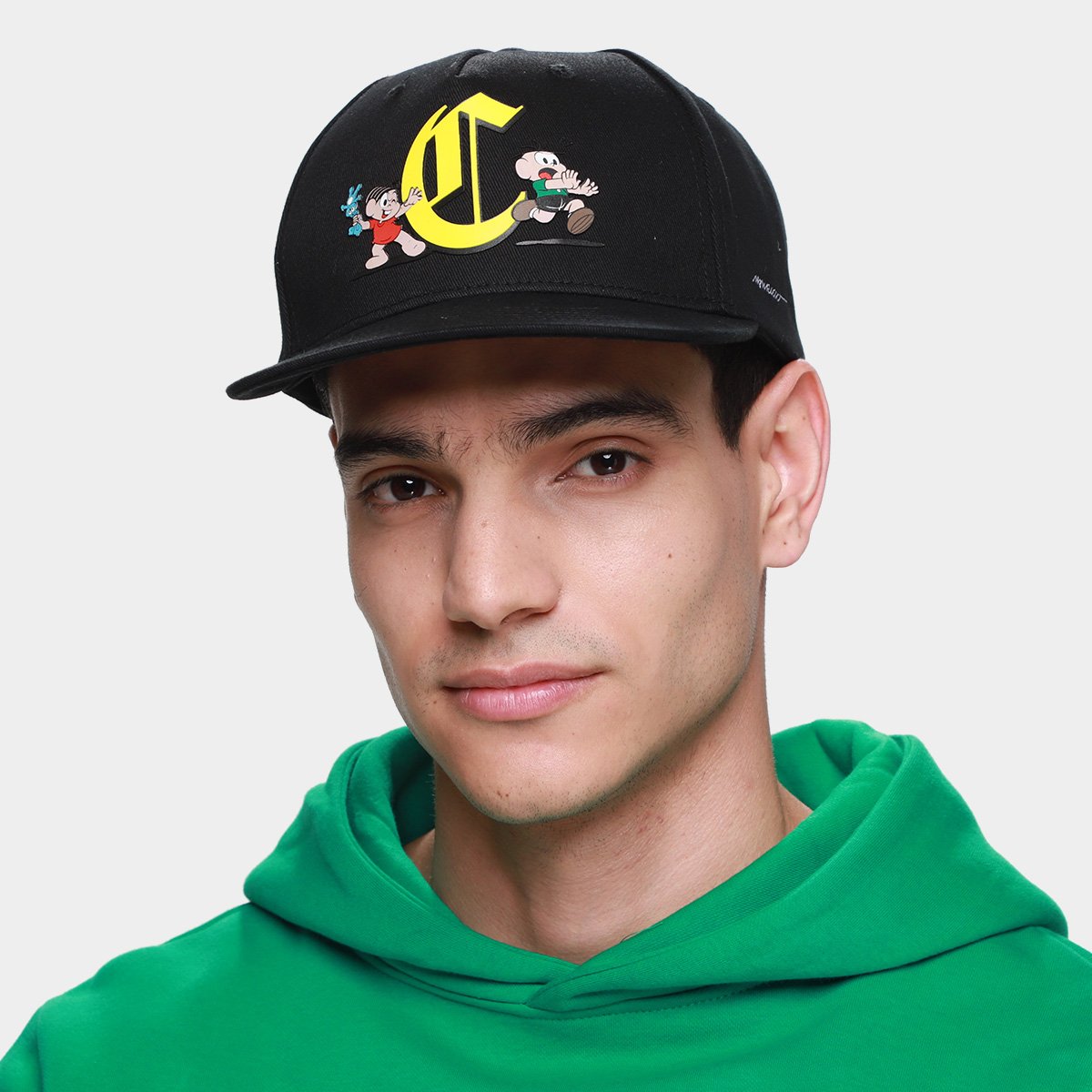Boné Aba Reta Cavalera Mônica Cebolinha Masculino - 1