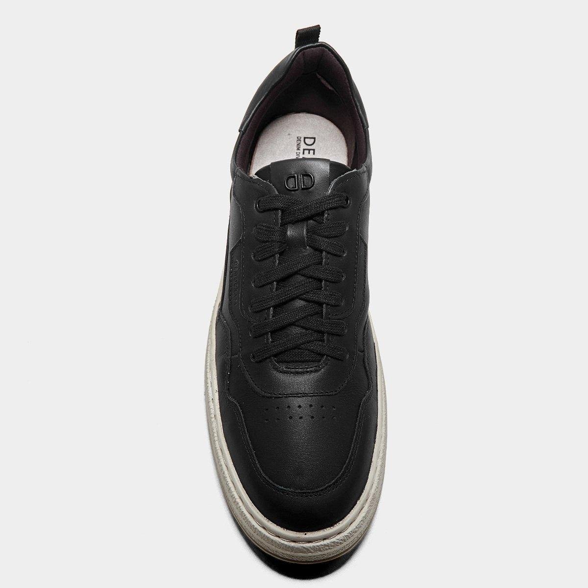 Tênis Couro Democrata Denim Jake Masculino - Tam: 43 - 3