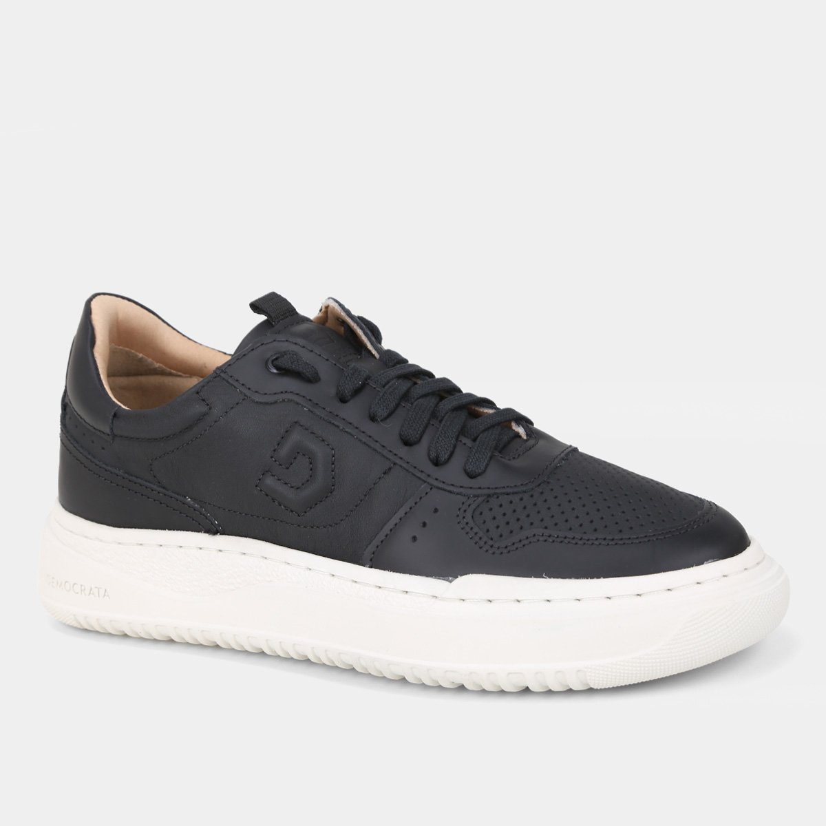 Tênis Couro Democrata Denim Block Masculino - Tam: 40 - 1