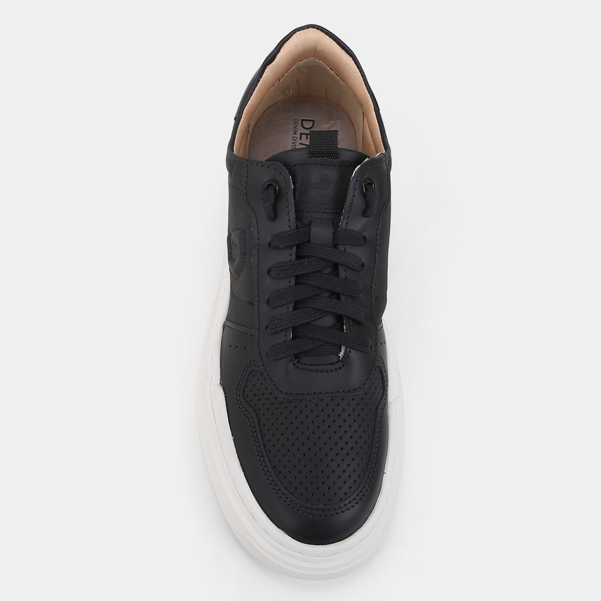 Tênis Couro Democrata Denim Block Masculino - Tam: 40 - 3